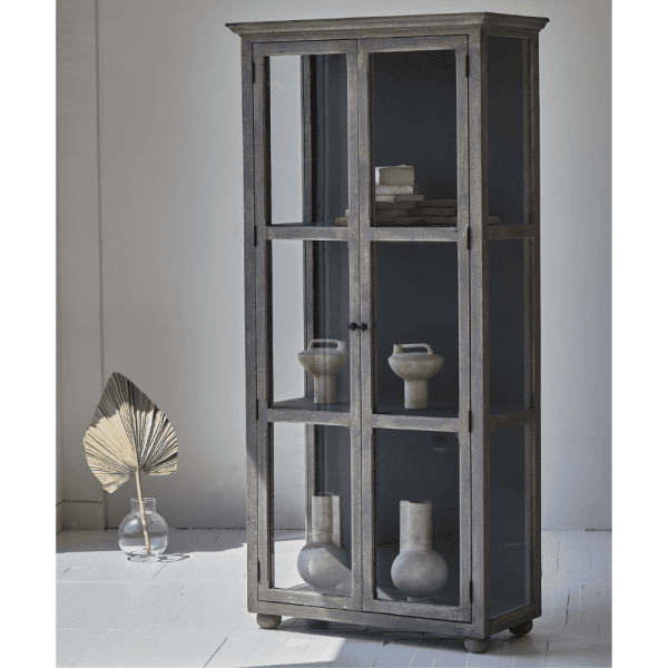 Tuscan Display Cabinet Birch